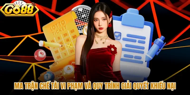 Chế tài xử phạt và quyền khiếu nại